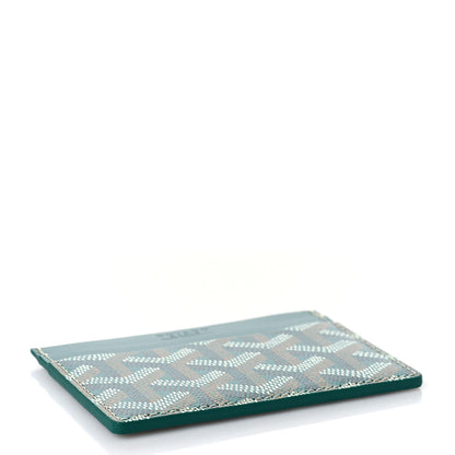 Goyard Goyardine Saint Sulpice Card Holder Green 4 of 7