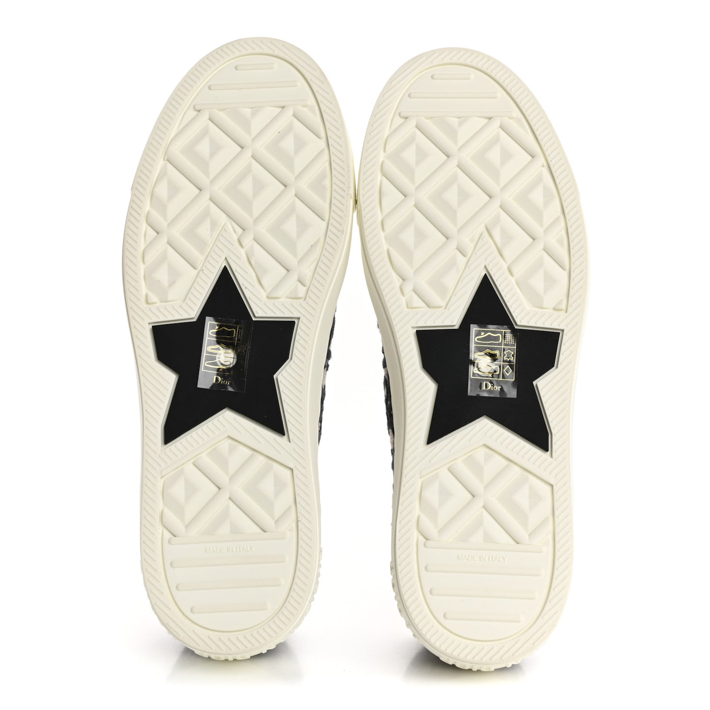 Canvas Oblique Walk'N Dior Low Top Sneakers 39 Deep Blue