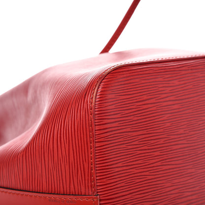 Louis Vuitton Epi Petit Noe Castillan Red 10 of 12
