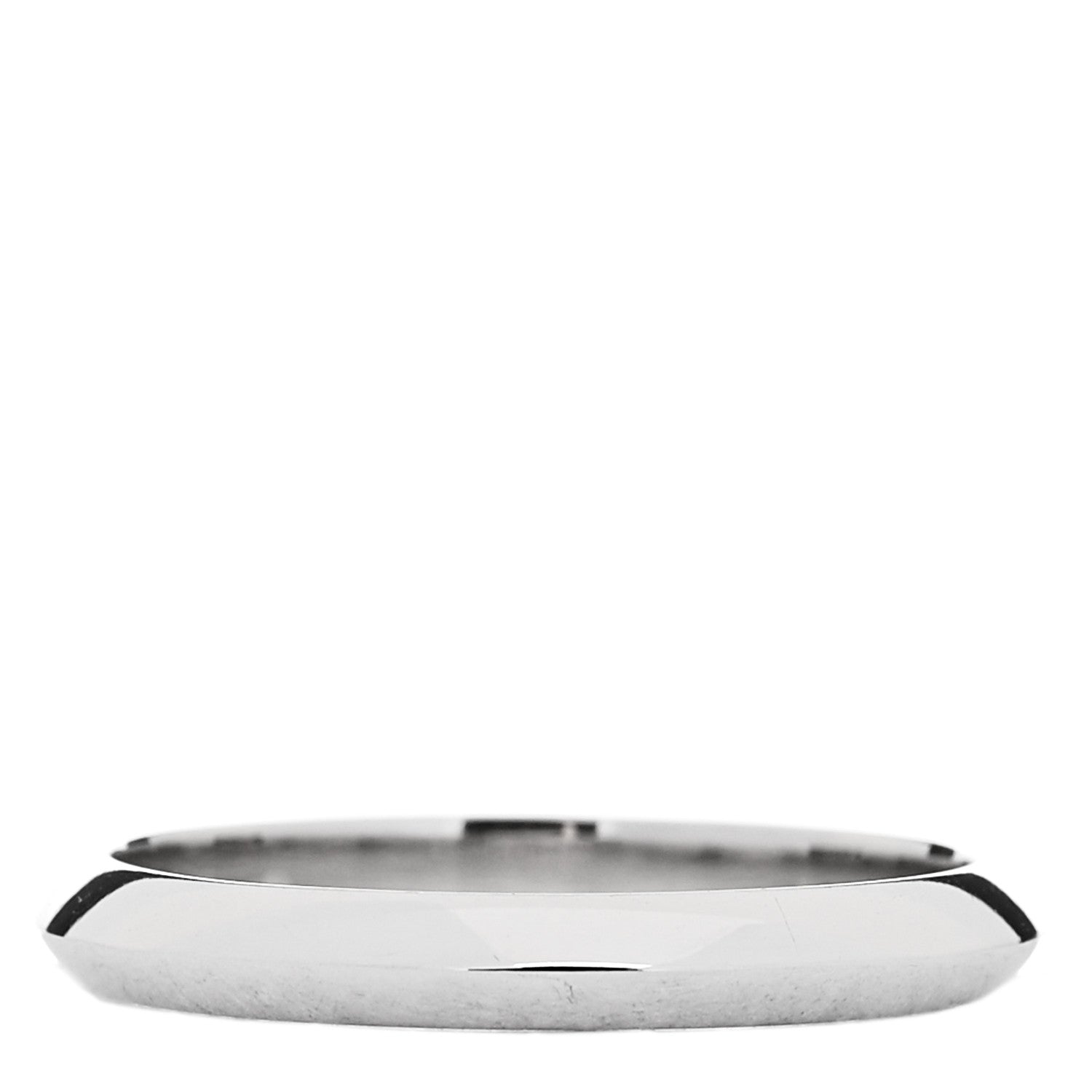 Tiffany Platinum 2mm Knife Edge Wedding Band Ring 57 8 3 of 5