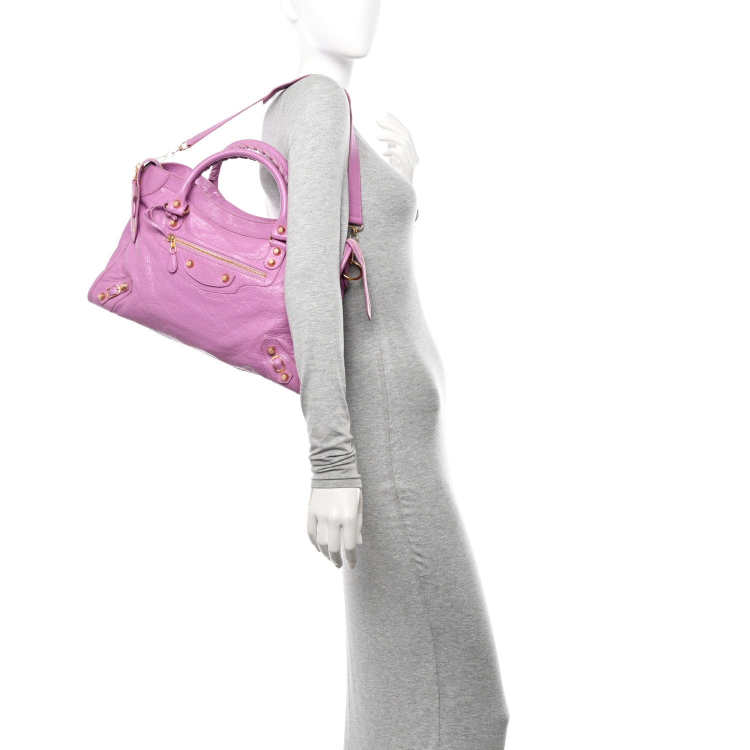 Balenciaga Agneau Giant 12 Gold Hardware City Rose Berlingot 2 of 11
