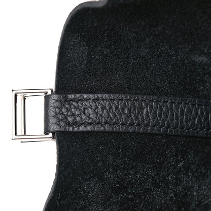 Hermes Taurillon Clemence Picotin Lock 22 MM Black 6 of 11