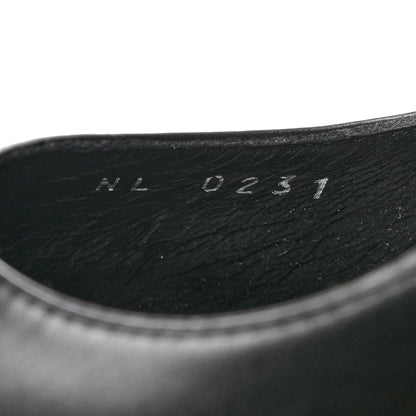 Louis Vuitton Calfskin Monogram Afterglow Platform Pumps 40 Black 6 of 9