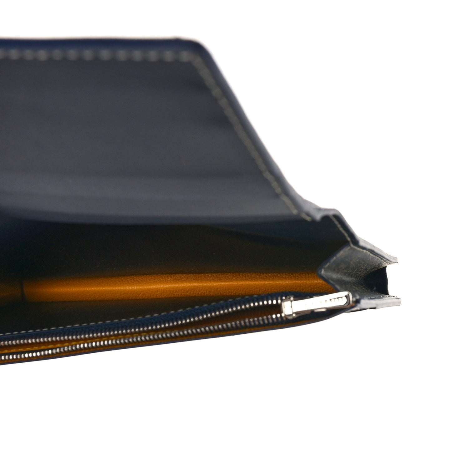 Goyardine Richelieu Wallet Navy