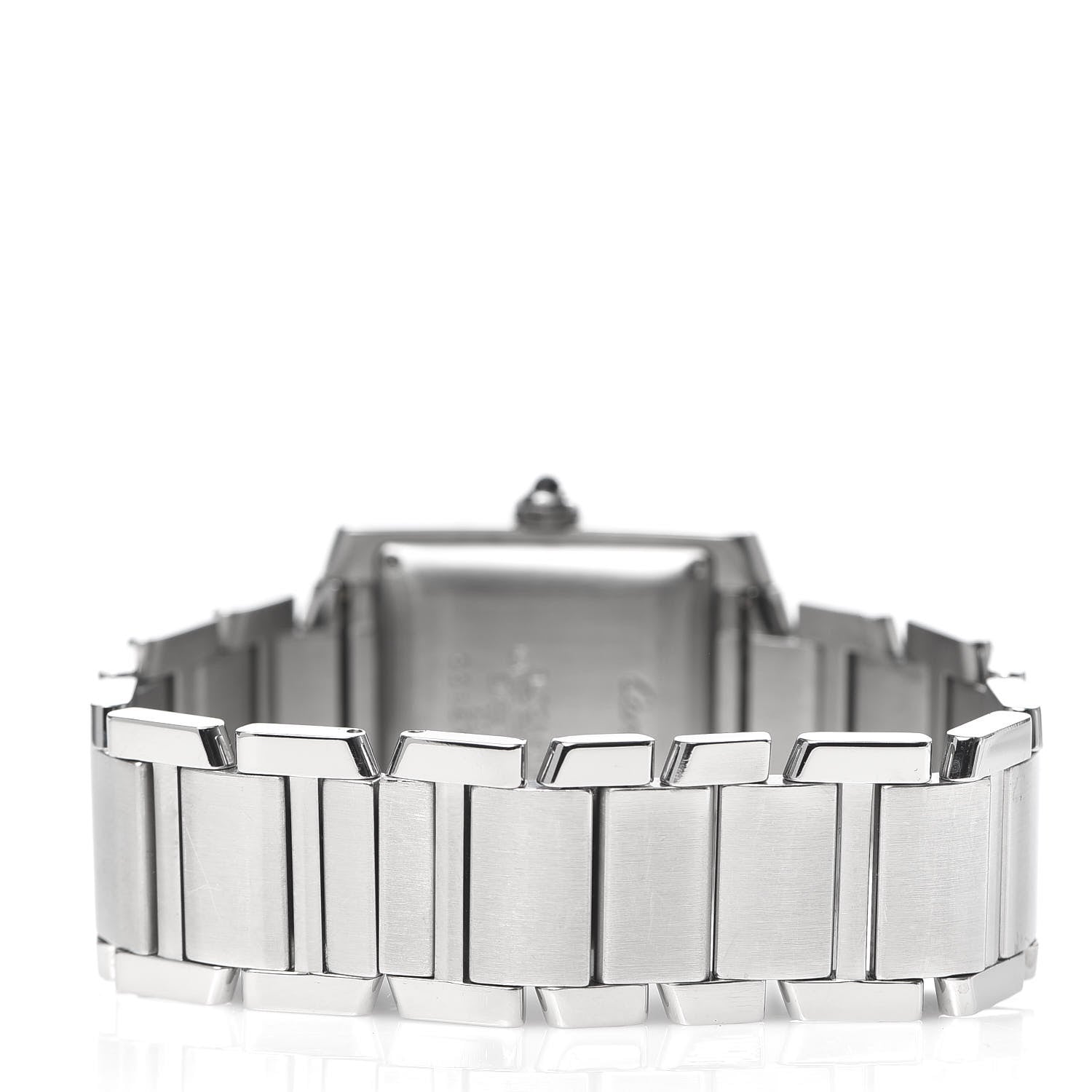 Cartier Stainless Steel 28mm Tank Francaise Automatic Watch 4 of 7