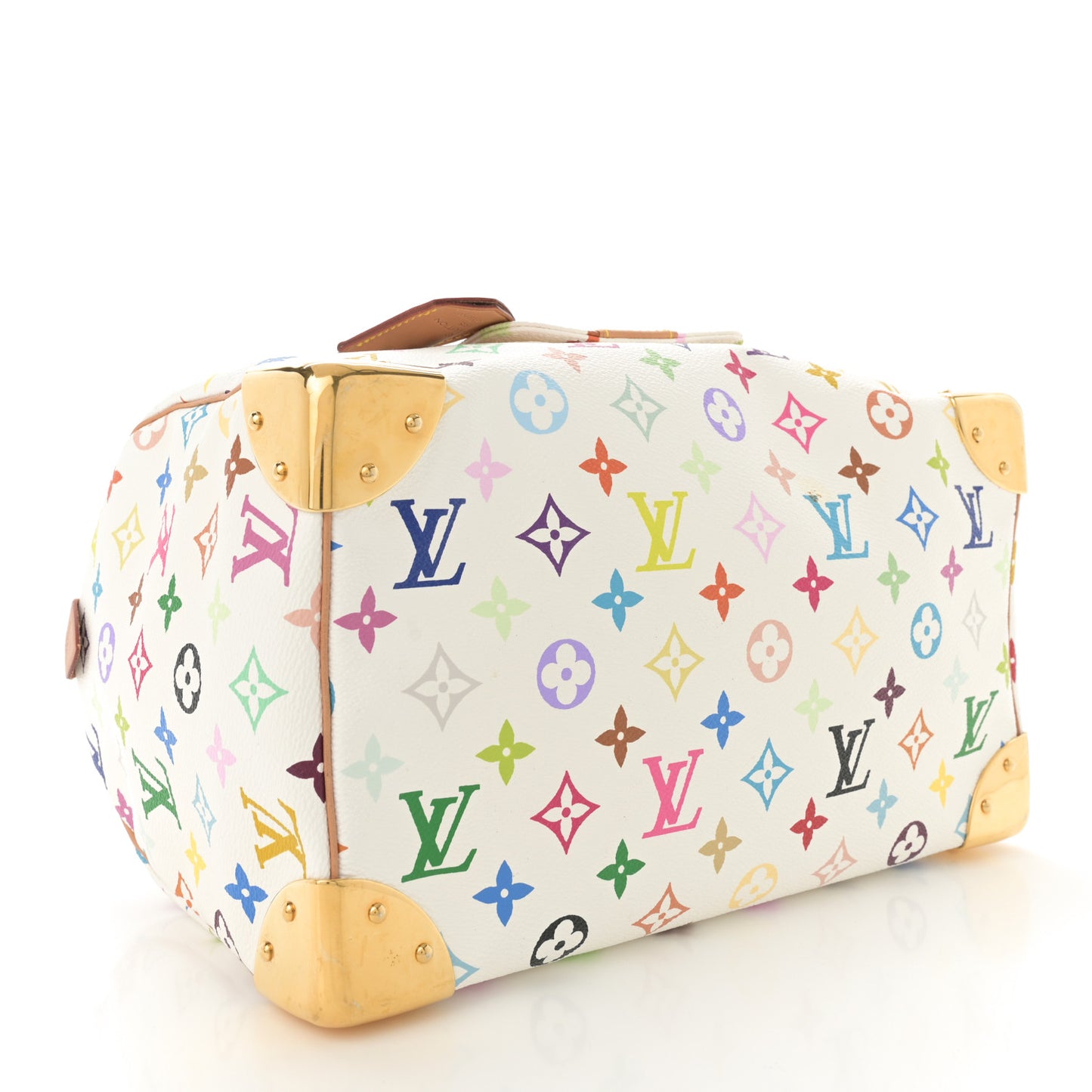 Monogram Multicolor Speedy 30 White