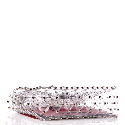 Valentino Garavani PVC Medium Rockstud Spike Shoulder Bag 4 of 8