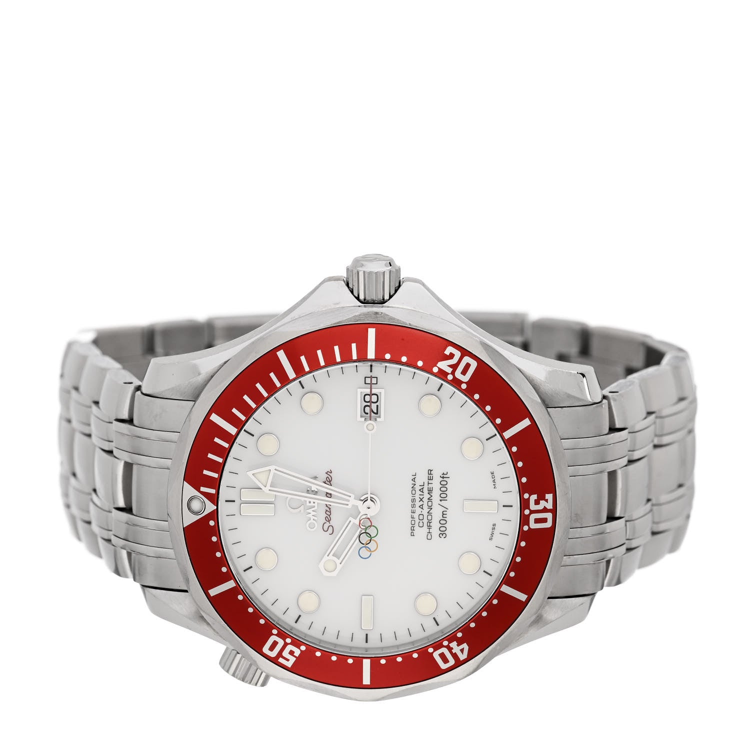 Omega Stainless Steel 41mm Seamaster Professional Diver 300 Olympic Collection Automatic Watch 212.30.41.20.04.001 2 of 7