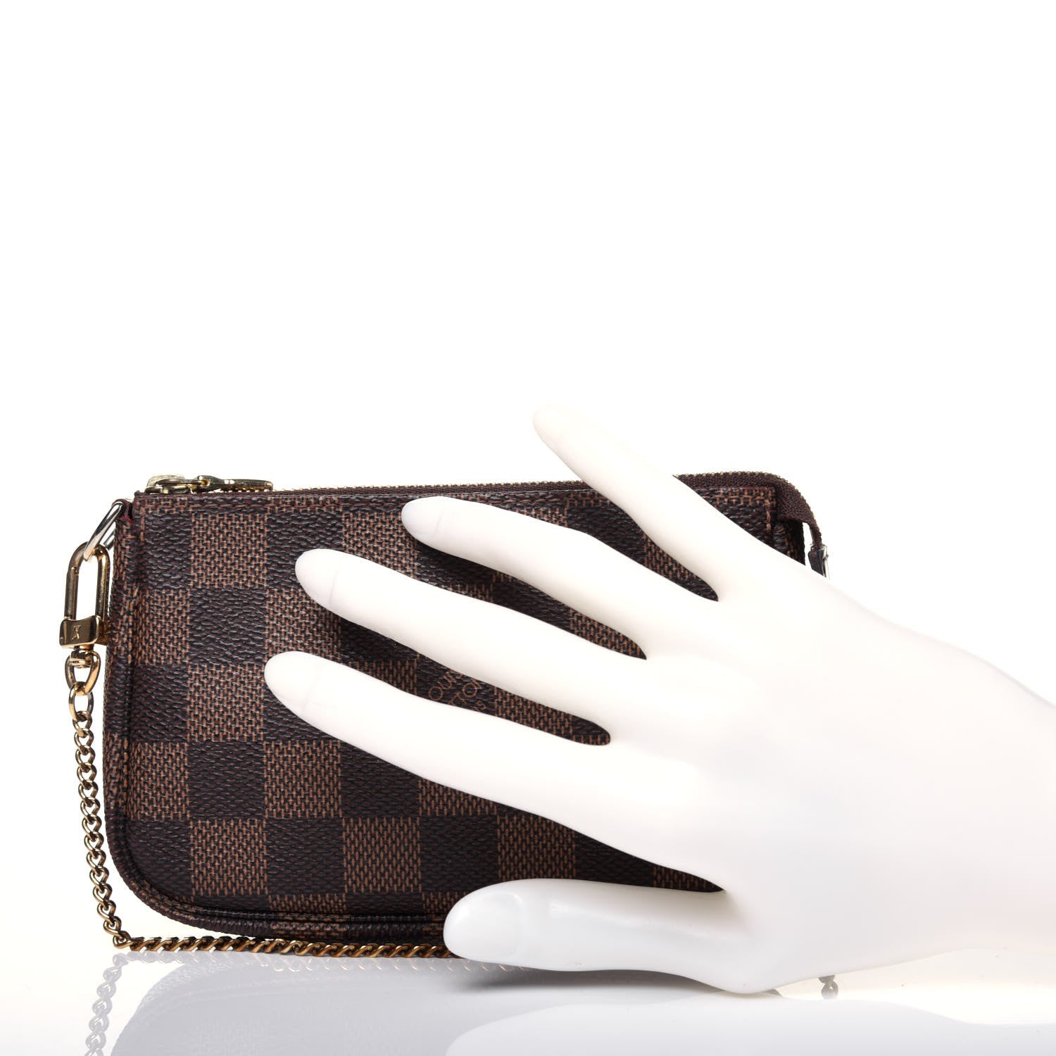 Louis Vuitton Damier Ebene Mini Pochette Accessories 2 of 13