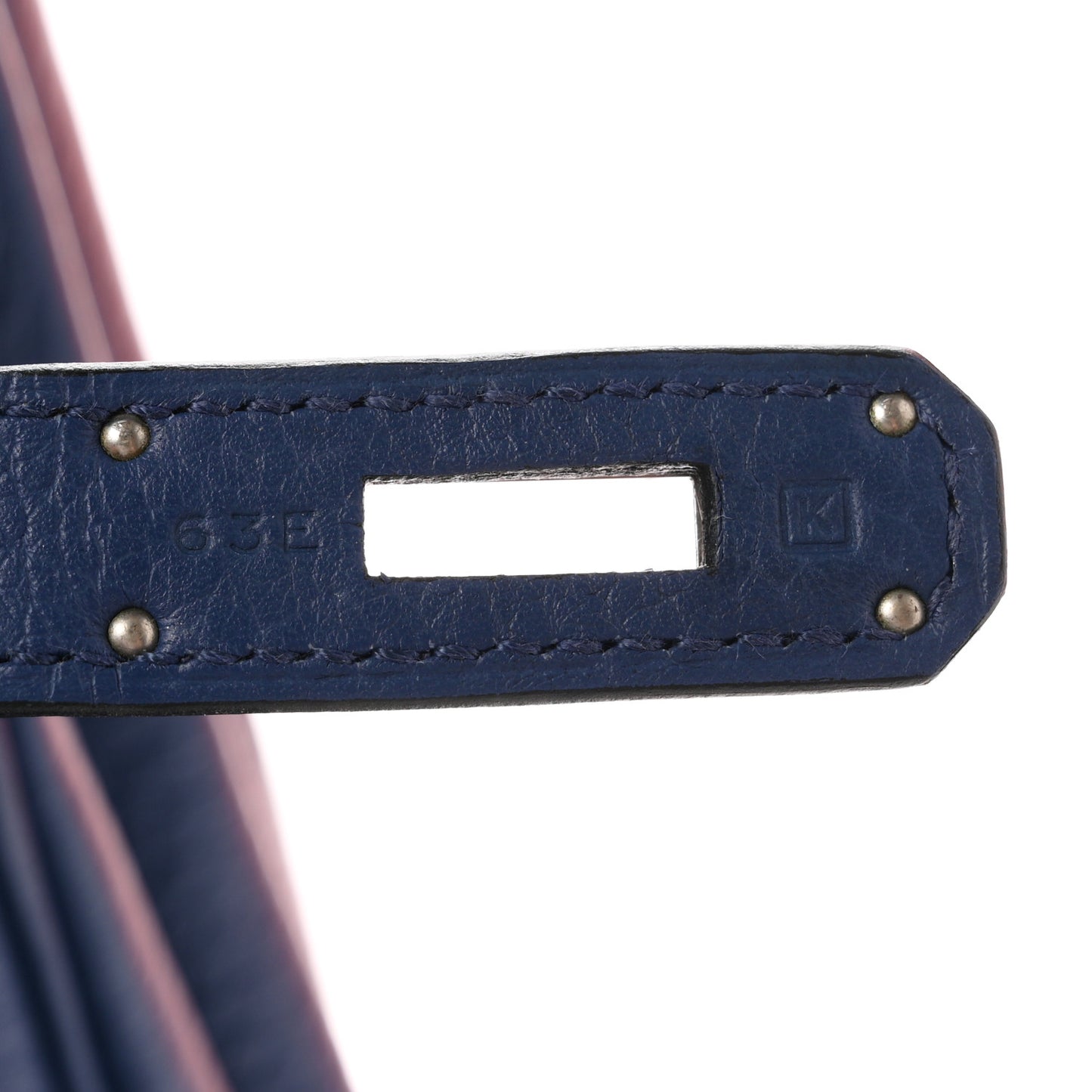 Taurillon Clemence Birkin 35 Bleu Brighton