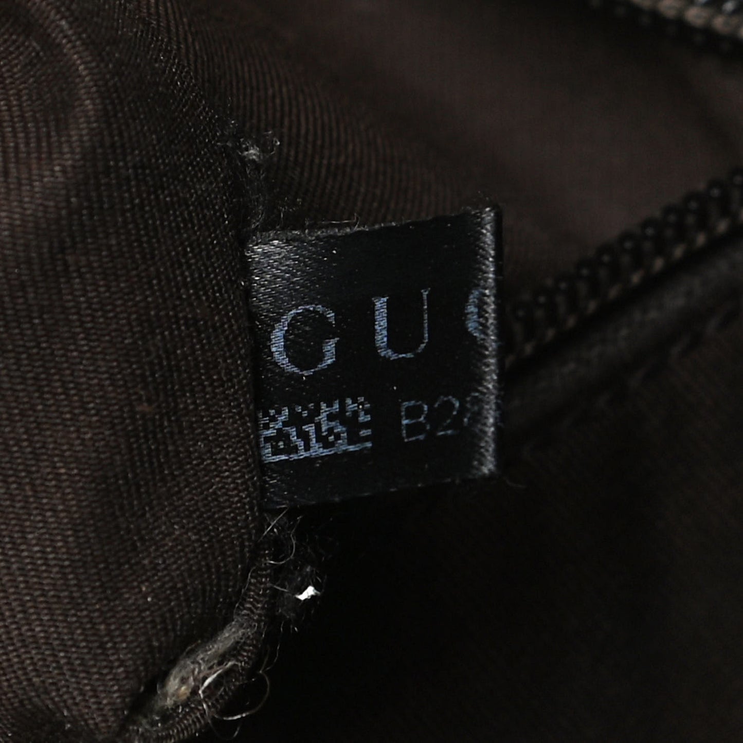 GG Monogram Large Web Handle Vertical Tote Dark Brown
