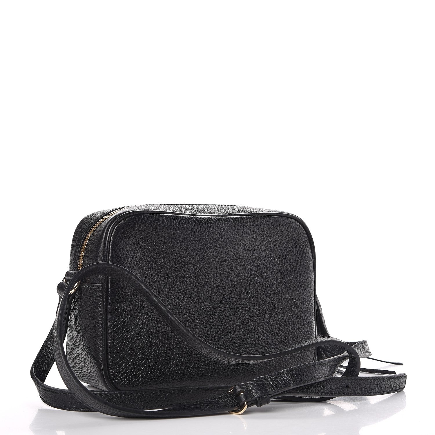 Gucci Pebbled Calfskin Small Soho Disco Bag Black 3 of 7