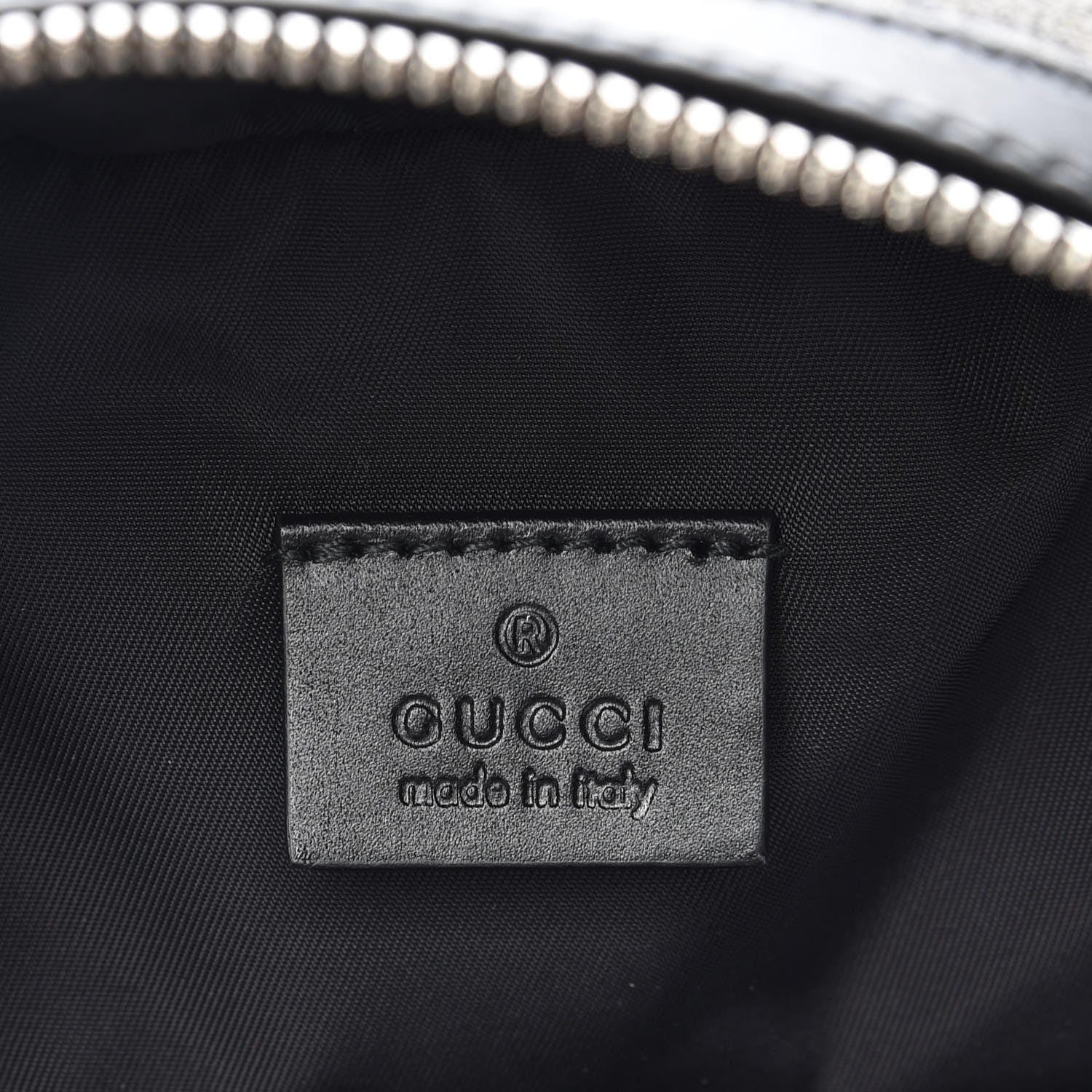 Gucci GG Supreme Monogram Web Dome Backpack Black 6 of 7