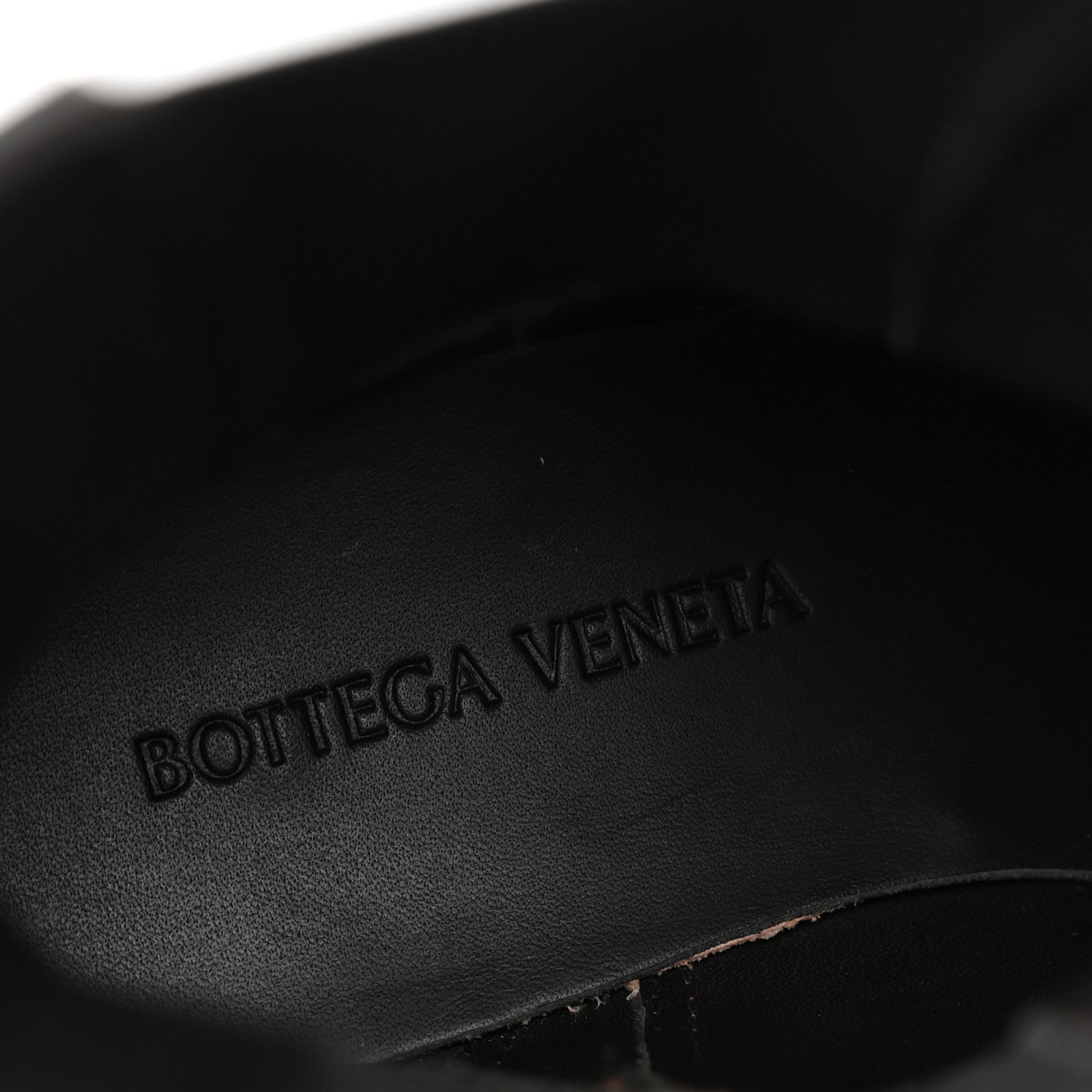 Bottega Veneta Calfskin The Tire Chelsea Boots 35 Black Green 8 of 9