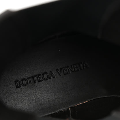 Bottega Veneta Calfskin The Tire Chelsea Boots 35 Black Green 8 of 9