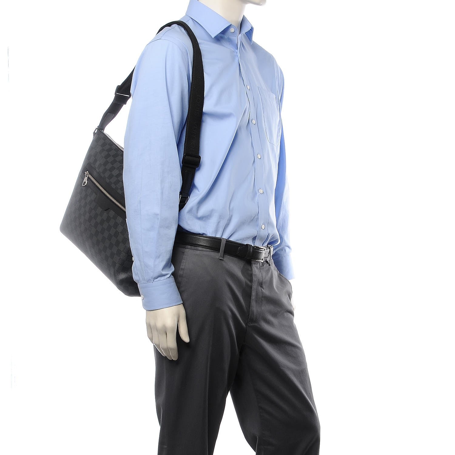 Louis Vuitton Damier Graphite Mick MM 2 of 7