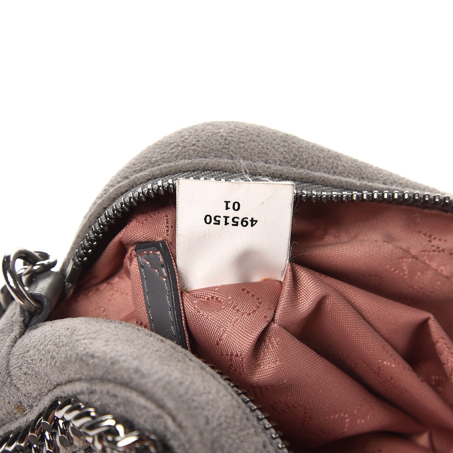 Shaggy Deer Falabella Crossbody Camera Bag Light Grey