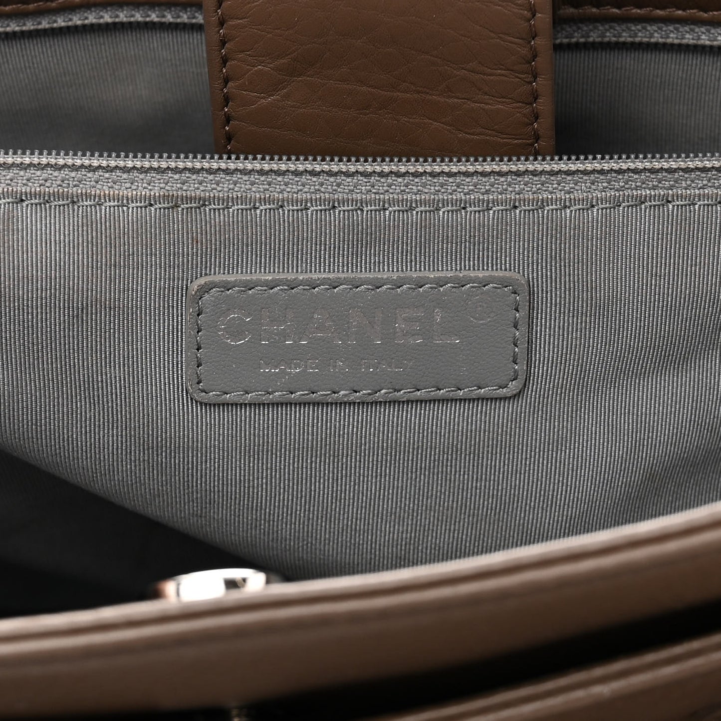 Deerskin Cerf Executive Shopper Tote Brown