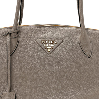 Prada Vitello Daino Large Tote Argilla 8 of 10