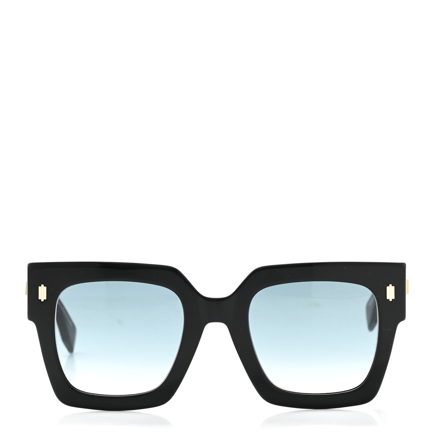 Fendi Acetate Fendi Roma Sunglasses FF 0457/G/S Black Blue 2 of 6