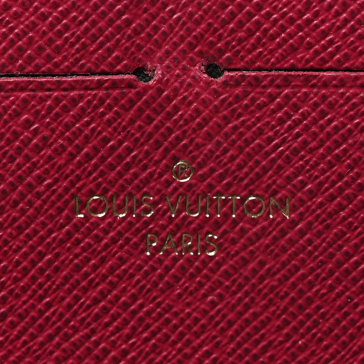 Monogram Clemence Wallet Fuchsia