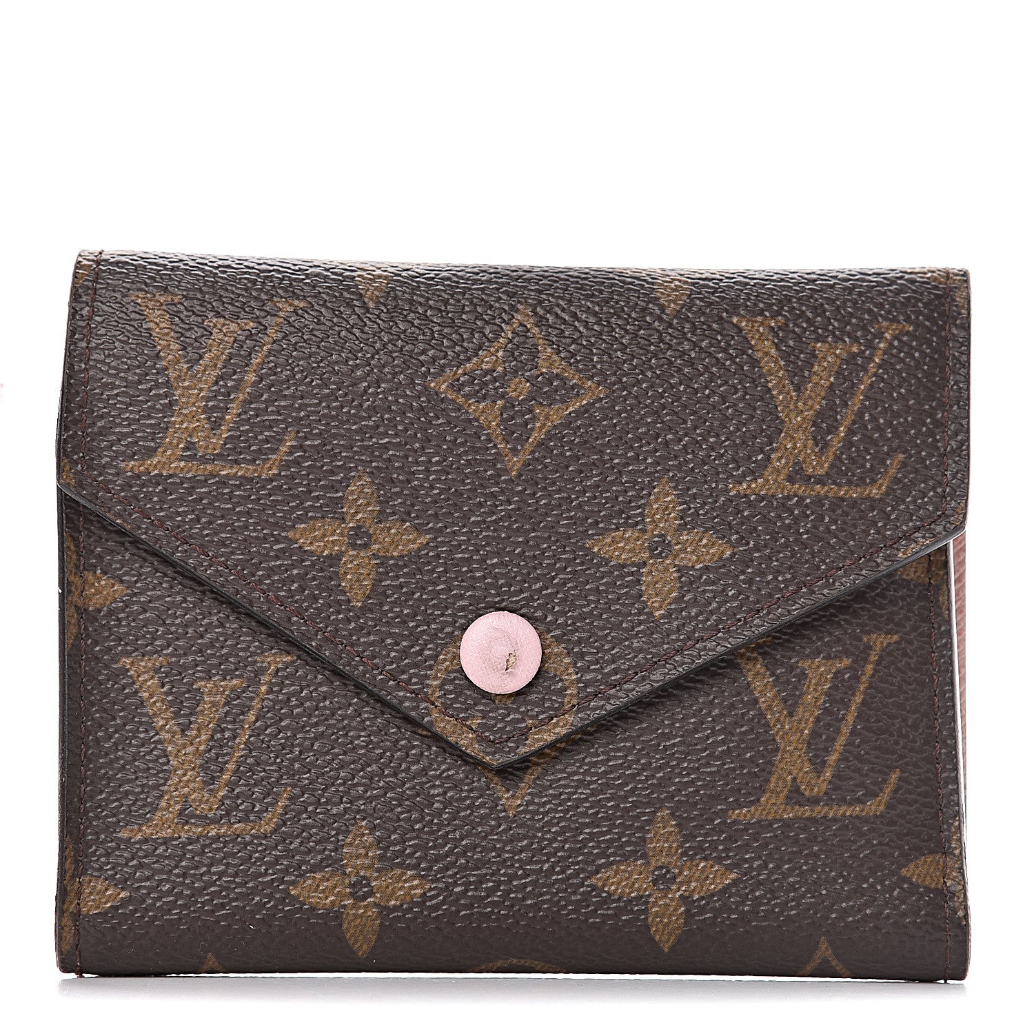 Louis Vuitton Monogram Victorine Wallet Rose Ballerine 1 of 10