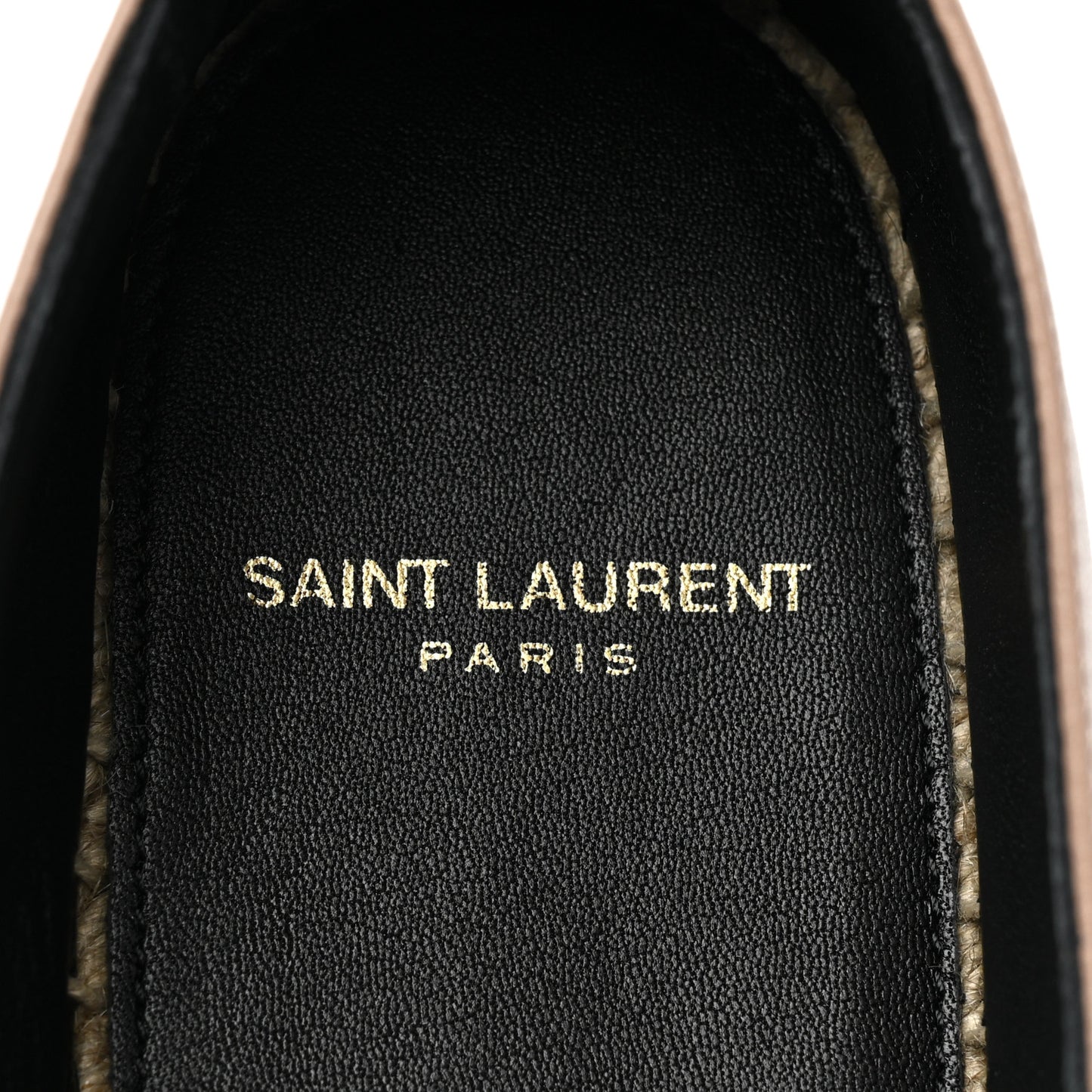 Lambskin Monogram Espadrilles 36 Nude
