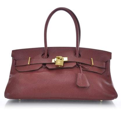 Hermes Taurillon Clemence JPG Birkin 42 Rouge H 1 of 6