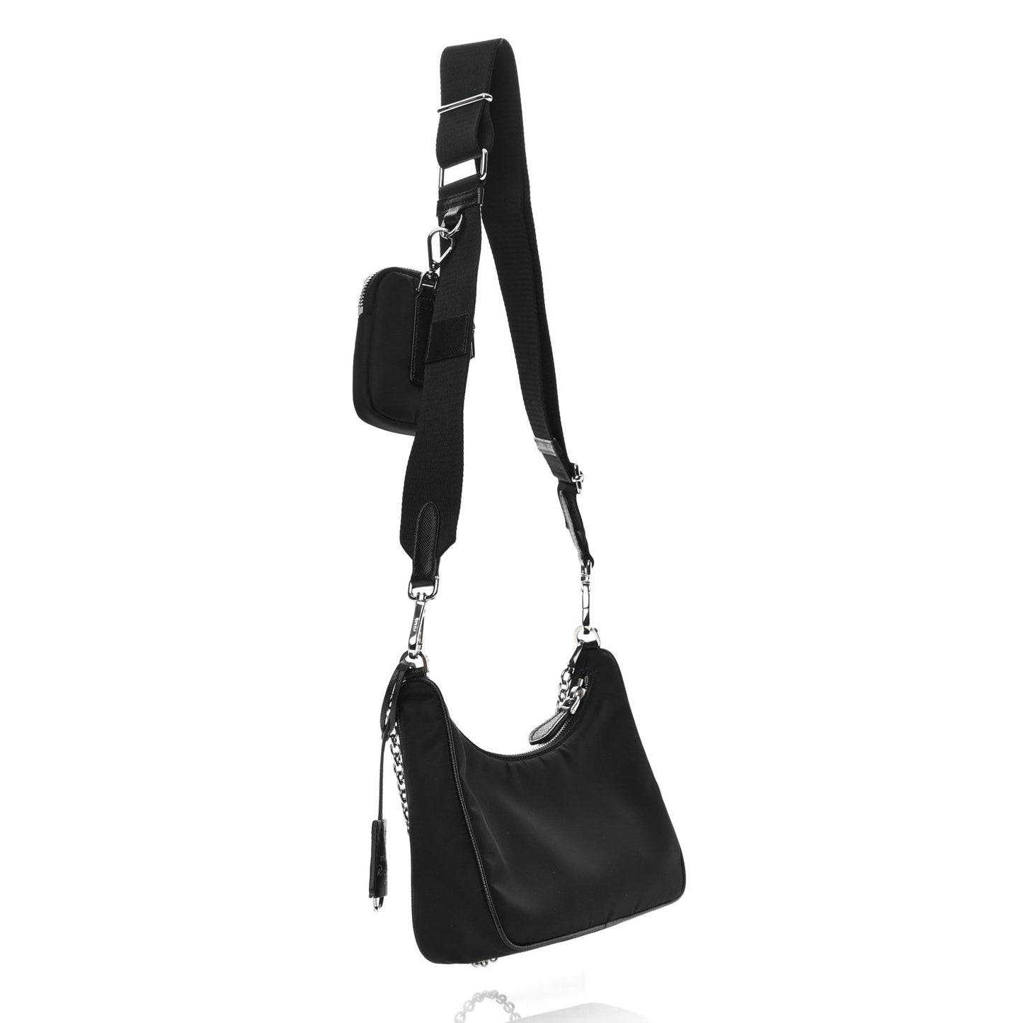 Nylon Re-Edition 2005 Shoulder Bag Black