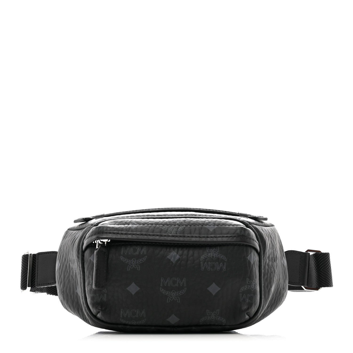 MCM Visetos Small Belt Bag Black 1 of 9