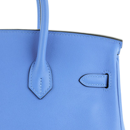 Hermes Swift Birkin 25 Bleu Paradis 17 of 24