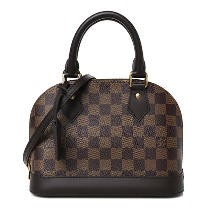 Louis Vuitton Damier Ebene Alma BB 1 of 12