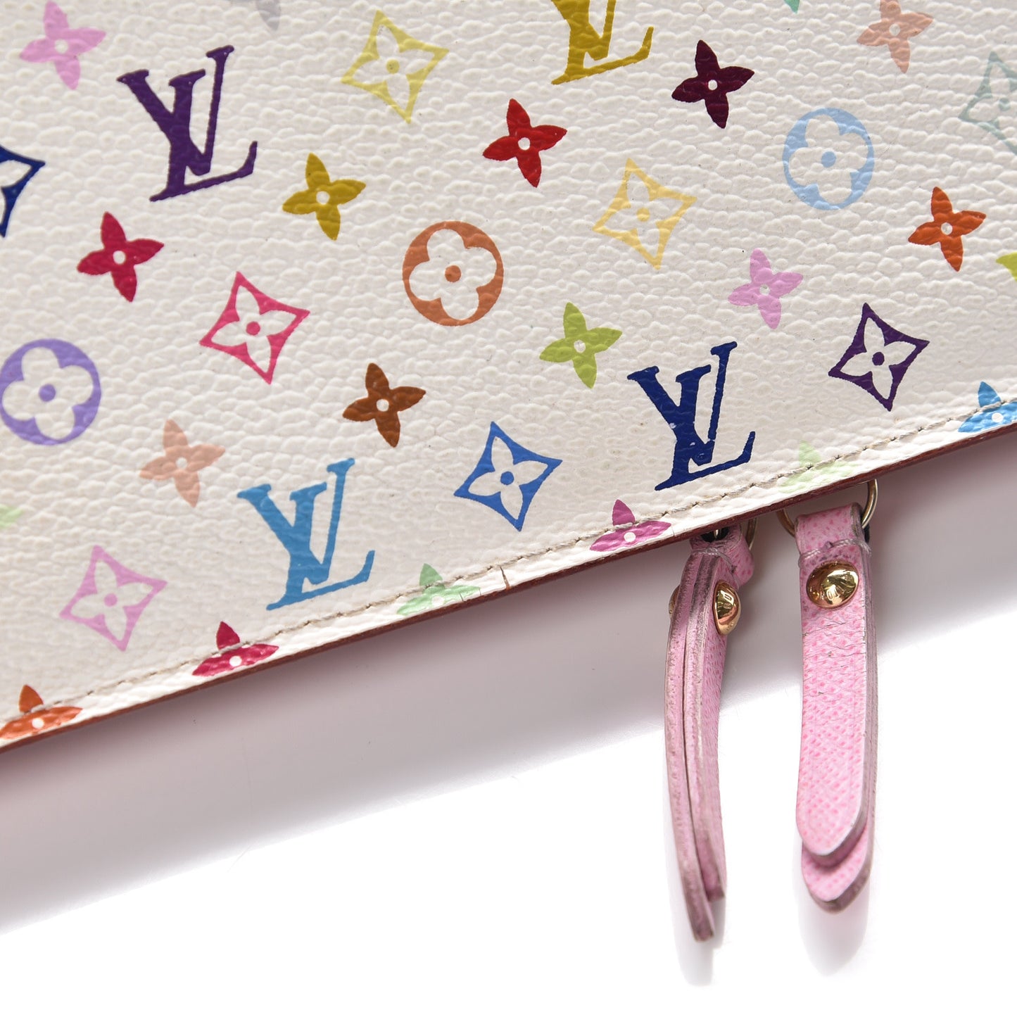Monogram Multicolor Insolite Wallet White Litchi