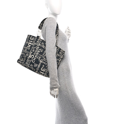 Chanel Canvas 31 Rue Cambon Beach Tote Black 2 of 11