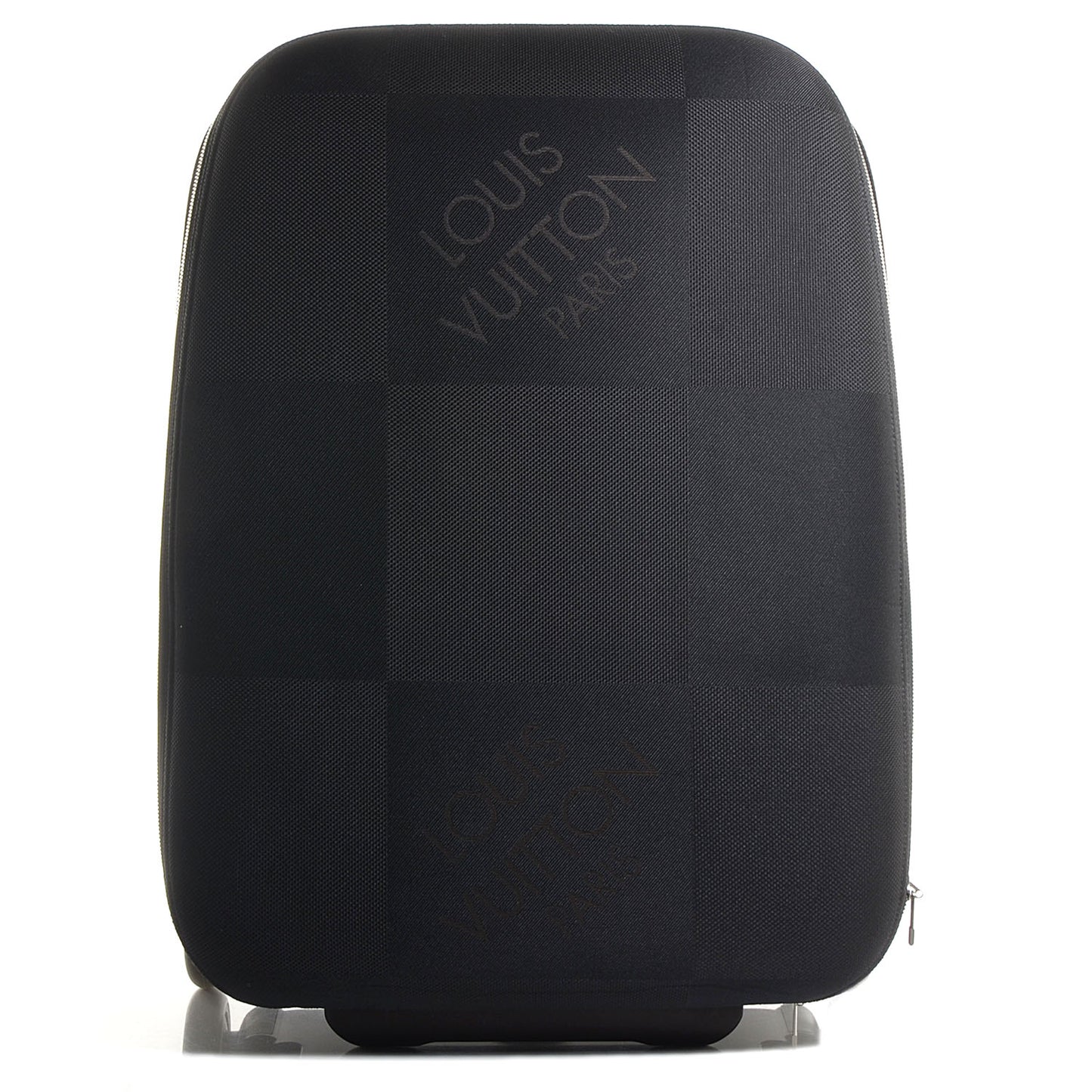 Damier Geant Conquerant 65 Rolling Luggage Black