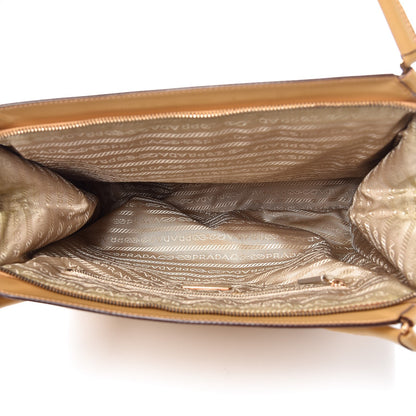 Prada Vitello Chic Shoulder Bag Miele 5 of 9