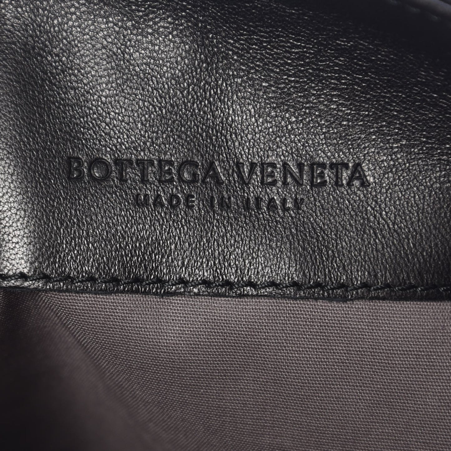 Nappa Intrecciato VN Crossbody Messenger Bag Black