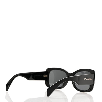Prada Acetate Sunglasses SPR A08-F Black 4 of 8
