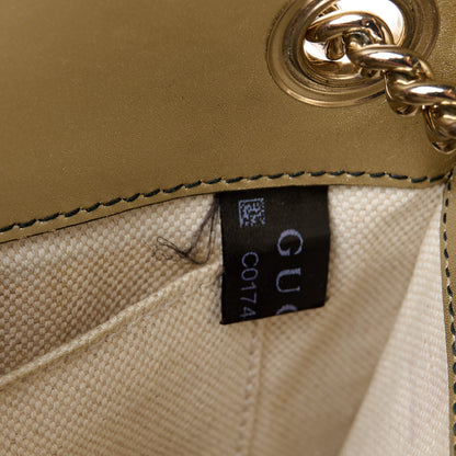 Gucci Shine Guccissima Small Emily Chain Shoulder Bag Gold 7 of 11