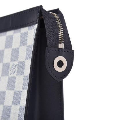 Louis Vuitton Damier Azur Latitude America's Cup Pochette Voyage MM Autres Toiles 11 of 11