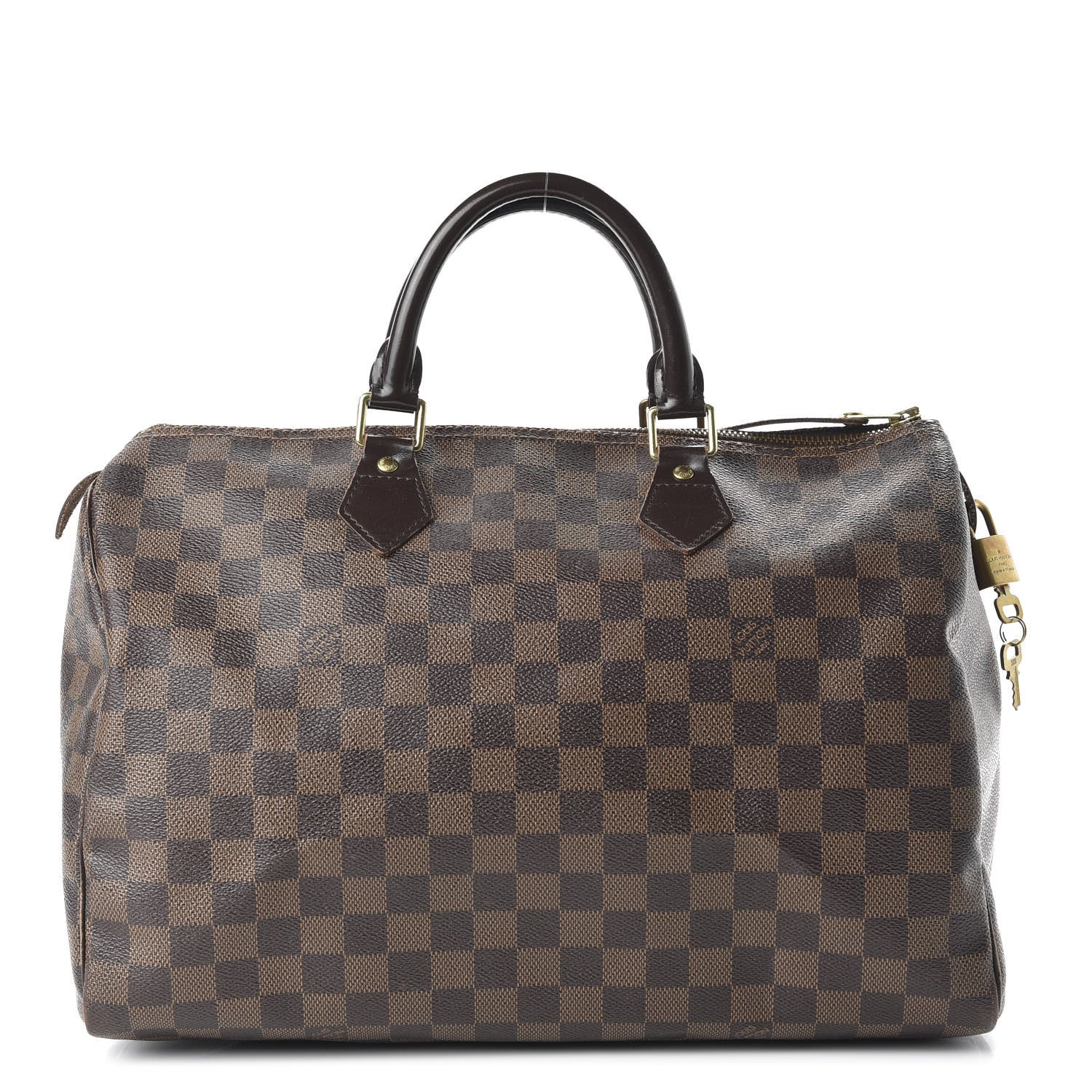 Louis Vuitton Damier Ebene Speedy 35 1 of 9