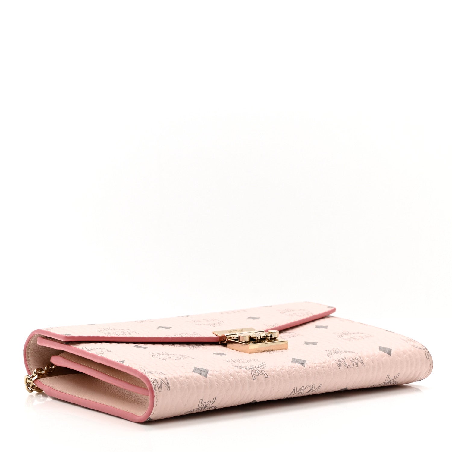 MCM Visetos Monogram Medium Millie Crossbody Bag Soft Pink 5 of 7