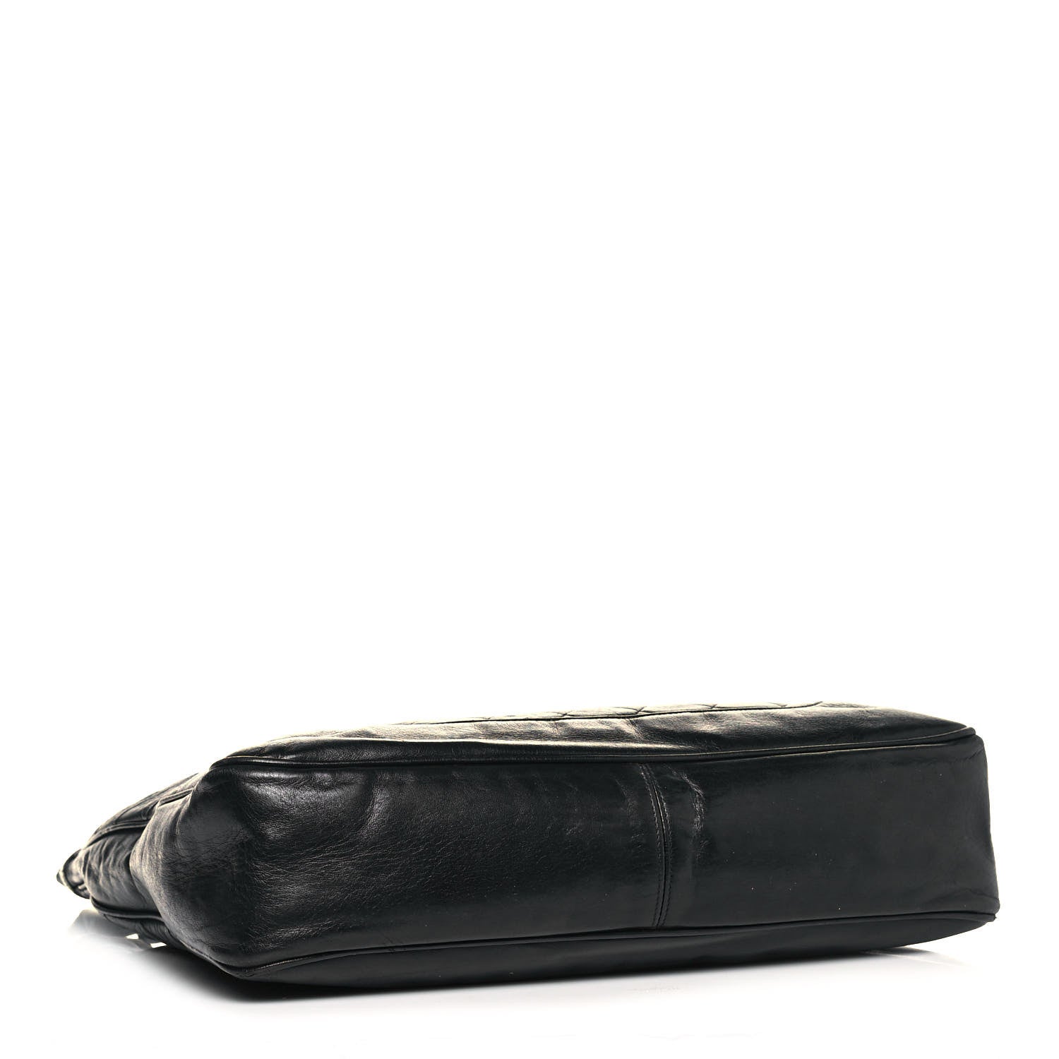 Chanel Lambskin Quilted Hobo Black 3 of 18
