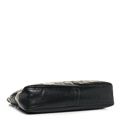 Chanel Lambskin Quilted Hobo Black 3 of 18
