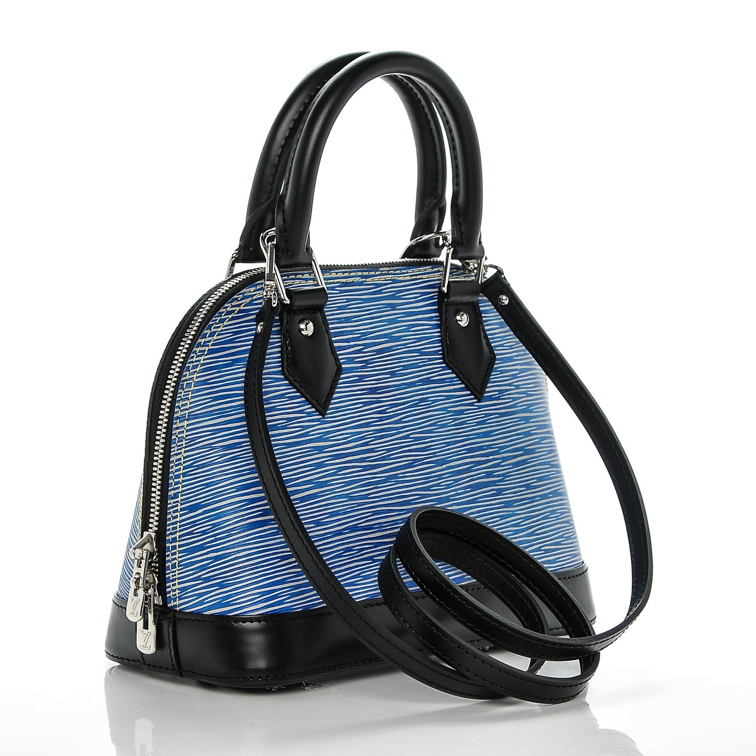 Louis Vuitton Epi Alma BB Denim Light 3 of 6