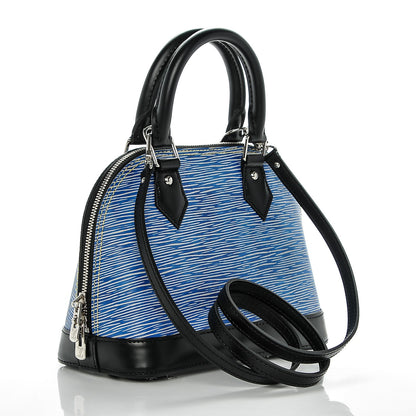 Louis Vuitton Epi Alma BB Denim Light 3 of 6