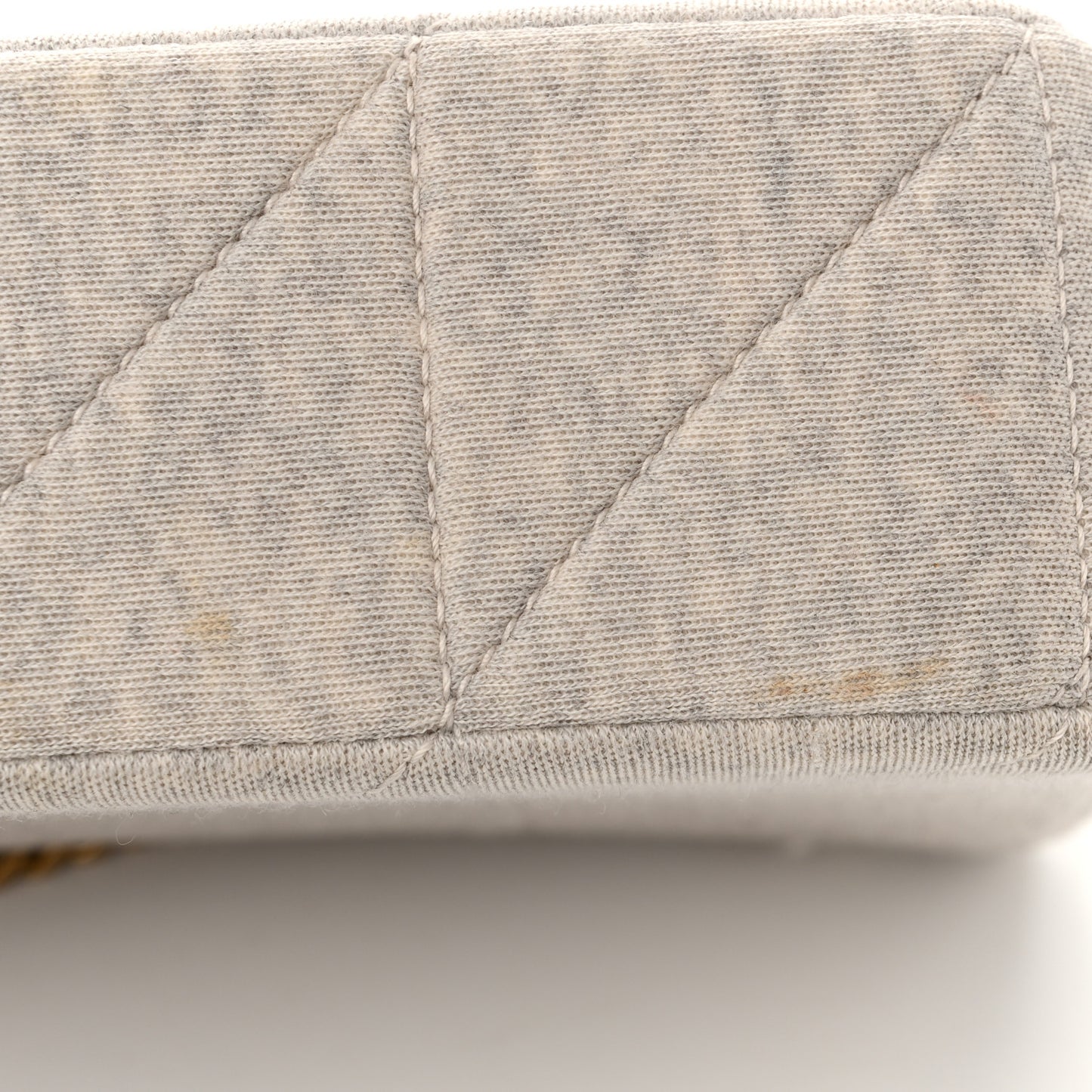 Jersey Wool Patchwork Monogram Medium Jamie Off White