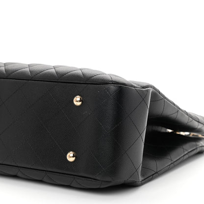 Chanel Caviar Quilted Large Shopping Tote Black 10 of 10