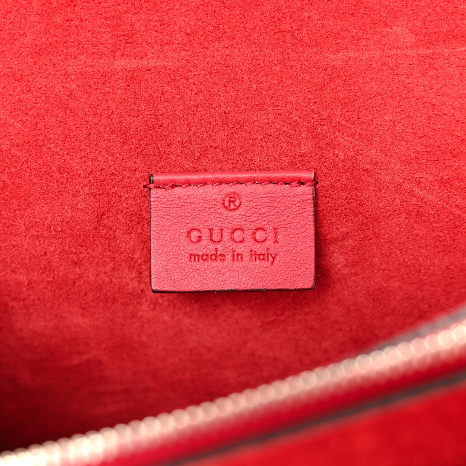 Gucci GG Supreme Monogram Small Dionysus Shoulder Bag Red 6 of 14