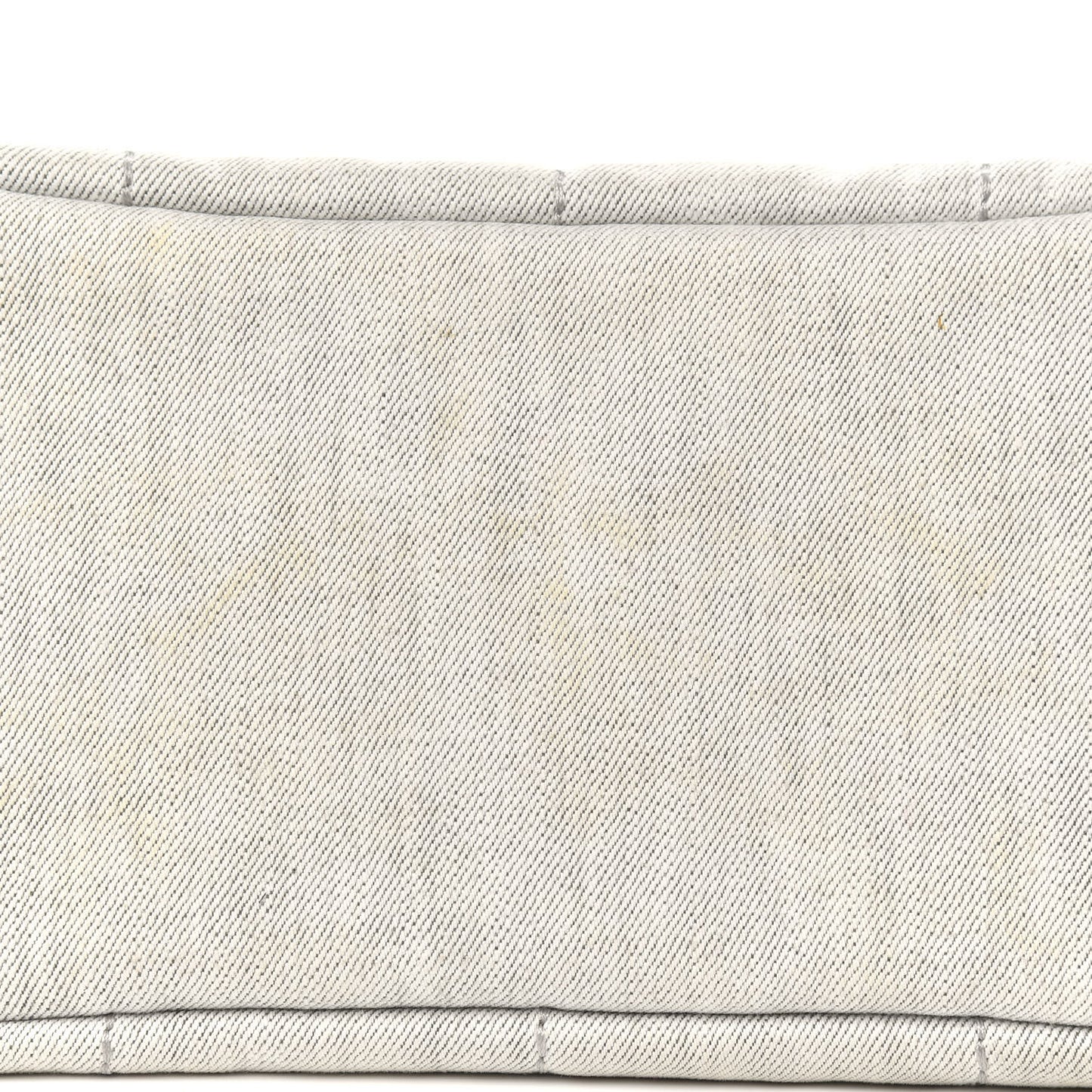 Denim Small Logo Tote Bianco